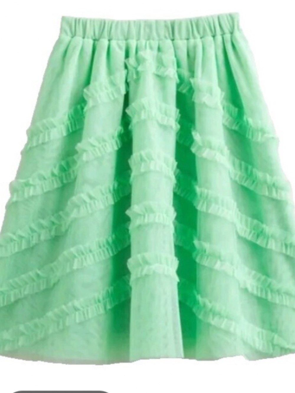 Mini Boden Sea Foam/Mint Green Tulle Adorable sz. 6-7